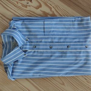 LL Bean Tall Short Sleeve Shirt- XL